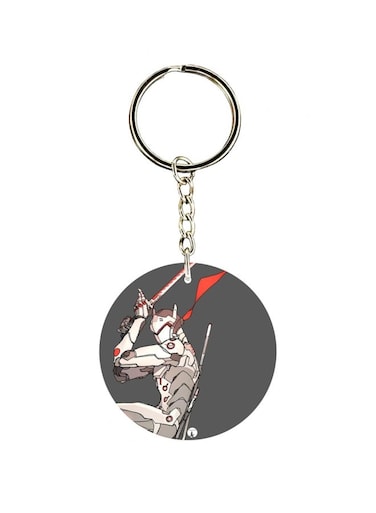 Video Game Overwatch Printed Keychain