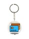 Cartoon Themed Single Sided Keychain