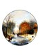 Nature Printed Fridge Magnet Multicolour