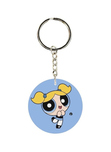 Powerpuff Girls Printed Keychain