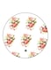 Flowers Printed Fridge Magnet Multicolour