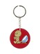 Mummy Printed Single Sided Keychain