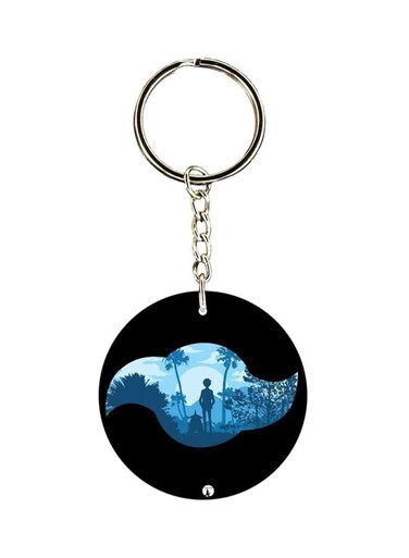 Anime Digimon Printed Keychain