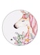 An Unicorn Printed Fridge Magnet Round Multicolour