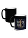 Vintage Rock And Roll Printed Magic Coffee Mug White/Blue/Yellow 12ounce