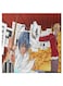 Animation Pattern Hidden Frame Canvas Wall Painting Multicolour 50 x 50cm