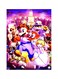 Super Mario Themed Metallic Plate Pink/Purple/Beige 20x15cm