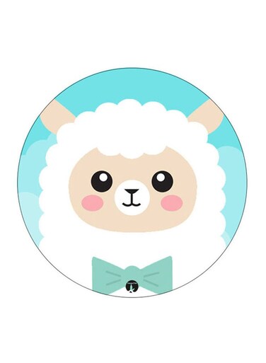 An Alpaca Printed Fridge Magnet Multicolour
