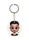 Cartoon Themed Dual Sided Keychain