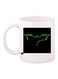 Batman Printed Coffee Mug White/Black/Green Standard Size