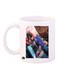 Sonic Character Printed Mug White/Blue Standard Size
