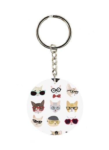 Cats Key Chain