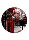 London Printed Fridge Magnet Multicolour