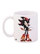 Cartoon Printed Coffee Mug White/Black/Red 11ounce