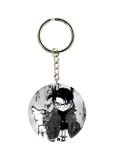 Anime Detective Conan Characters Printed Keychain