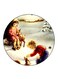 Kids Printed Fridge Magnet Round Multicolour