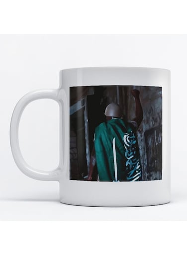Kingdom Soldiers Printed Mug White/Green/Black