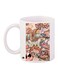Cartoon Printed Coffee Mug White/Pink/Grey 11ounce