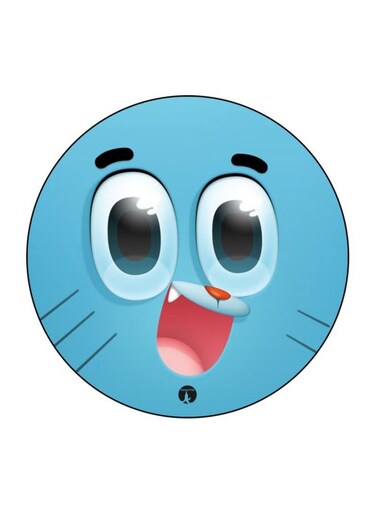 The Amazing World Of Gumball Printed Fridge Magnet Blue/k/Black