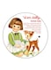 A Girl Printed Fridge Magnet Multicolour