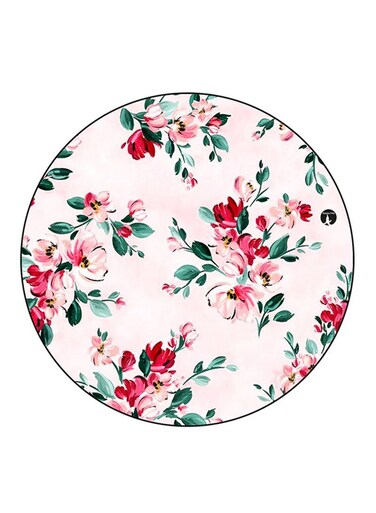 Vintage Art Printed Fridge Magnet Round Multicolour