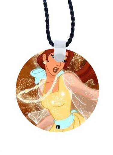 Anastasia Printed Car Mirror Pendant