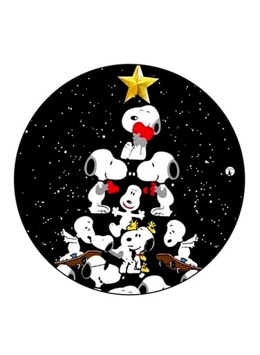 Snoopy Printed Fridge Magnet Multicolour