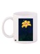 Floral Printed Ceramic Coffee Mug White/Blue/Yellow