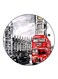 London Printed Fridge Magnet Multicolour