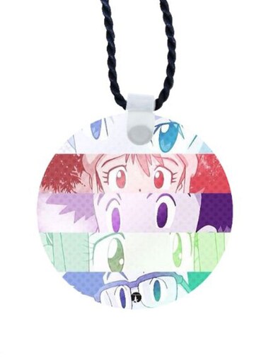 Printed Car Mirror Pendant