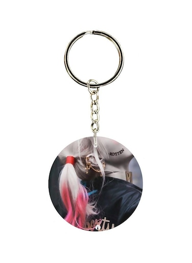 Harley Quinn Printed Keychain