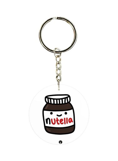 Nutella Printed Keychain