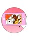 We Bare Bears Printed Fridge Magnet Multicolour