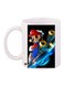 Cartoon Printed Coffee Mug White/Black/Red 11ounce