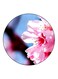 Flower Printed Fridge Magnet Pink/Blue/Red 5.5cm