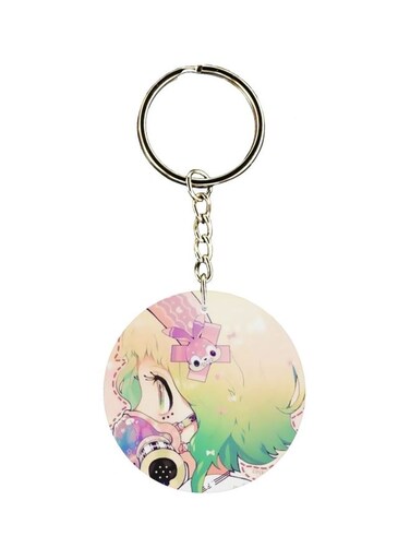 Cartoon Printed Keychain