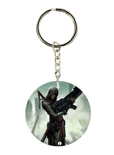 Assassins Creed Printed Keychain