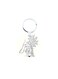 Sonic Printed Keychain Grey