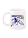 Sonic Video Game Printed Mug White/Blue/Grey Standard Size
