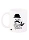 English Phrases Design Mug White/Black 12ounce