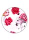 Flamingo Printed Fridge Magnet Multicolour