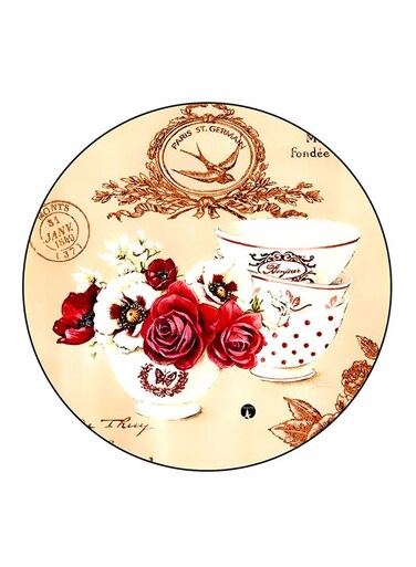 Flowers Printed Fridge Magnet Multicolour
