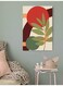Abstract Wall Painting Multicolour 40x60cm
