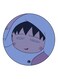 Anime Chibi Maruko Chan Theme Printed Fridge Magnet Blue/k/Black