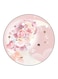 Flowers Printed Fridge Magnet Round Multicolour