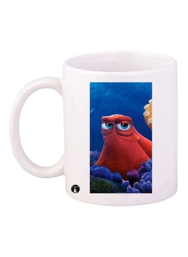 Finding Dory Printed Mug White/Blue/Red