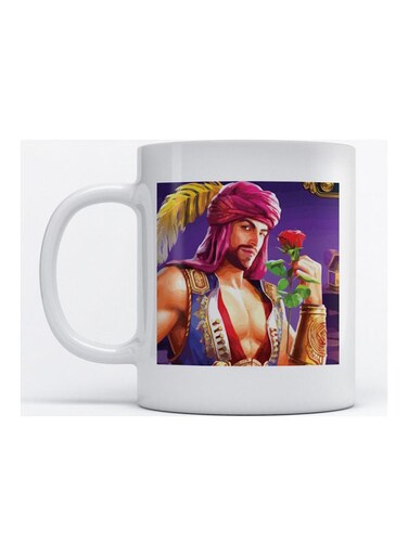 Mug Romantic Man for Coffee and Tea White