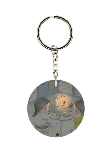 Character Printed Keychain