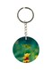 Pooh Themed Keychain