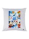 Disney Cartoon Printed Decorative Cushion polyester White/Blue/Red 30x30cm